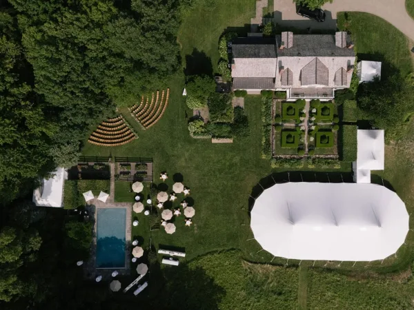 Tented wedding event by Columbia Tent Rentals, Ghent New York