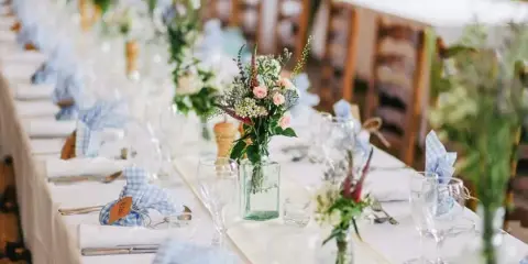 Wedding reception catering