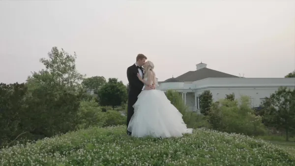 Wedding film still by Chelsey K. Films