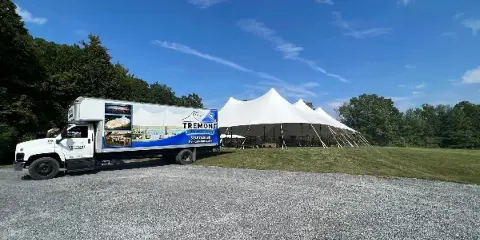 Wedding service by Tremont Rentals