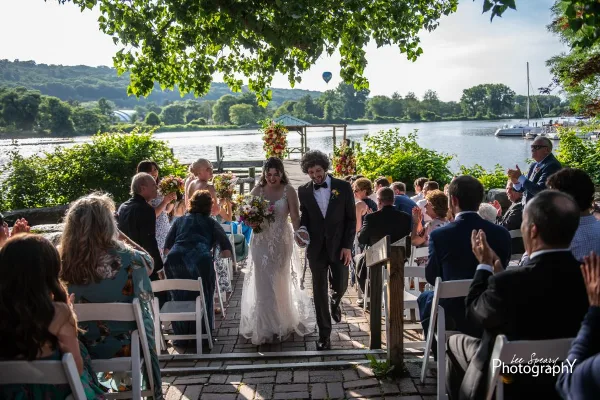 Wedding event at the Ithaca Farmers Market Pavilion