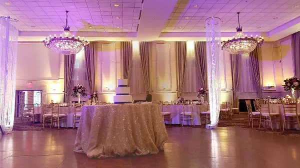 Ship Our Wedding - event uplighting rental