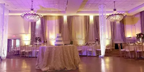 Ship Our Wedding - event uplighting rental