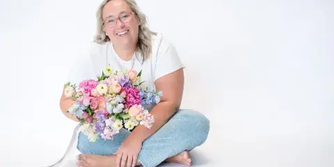 Wedding florals by Once Upon A Bloom