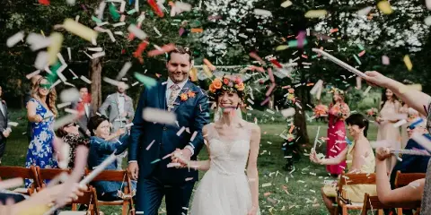 Wedding service by A Charmed Affair by Kate Arel