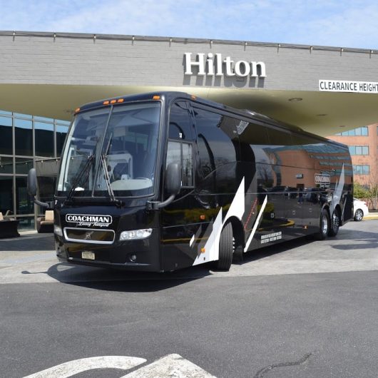 Coachman Luxury Transport coach bus, Long Island NY charter and shuttle bus rental