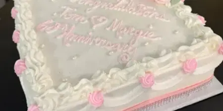 The Cakery - custom wedding cake