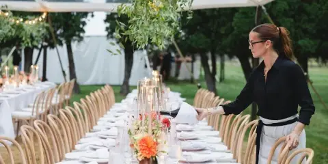 Catering service by Lola's Weddings & Events