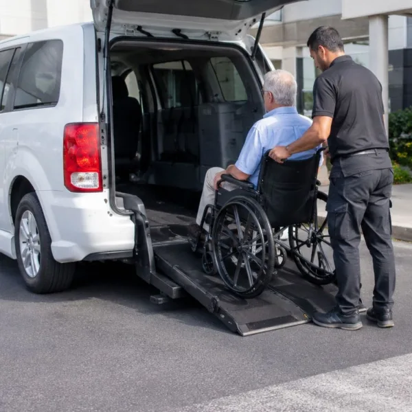 Wheelchair accessible vehicle from WAV Taxi
