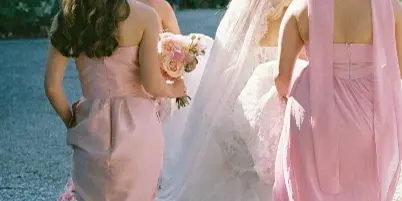 Bride and bridesmaids at an Italy wedding planned by Events By Kat Audrey