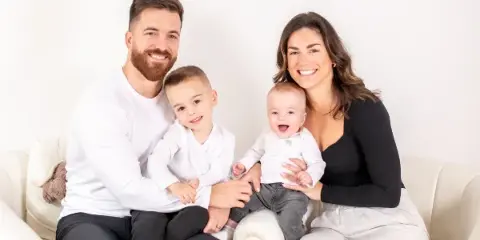 Family photograph by Gifford Videography