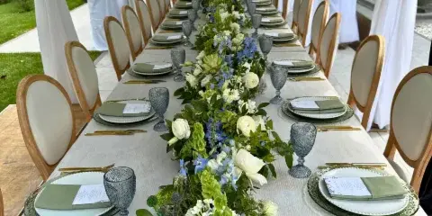 Event florals by Belle Petal Events, New York