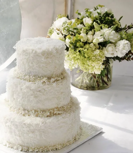 Wedding cake by Agnes Devereux Catering